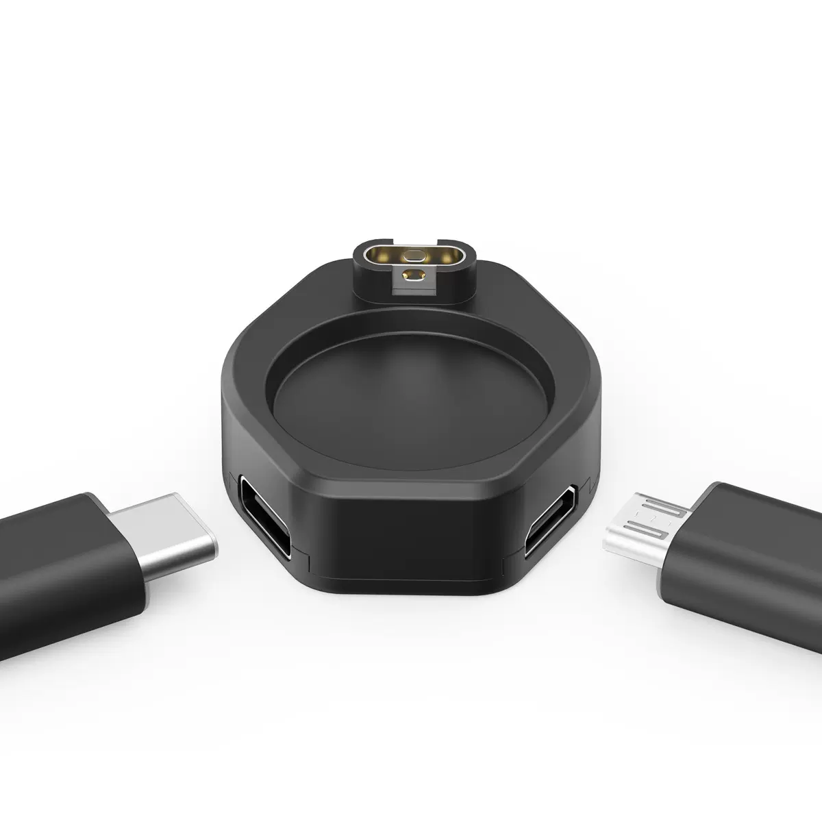 适用佳明手表Venu3充电线fenix5 6 7 8转接头instinct转换器