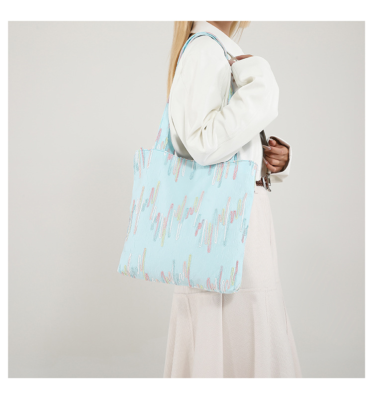 Casual and simple commuter underarm bag, large-capacity tote bag, new autumn 2024 fashion and niche single-shoulder crossbody bag undefined
