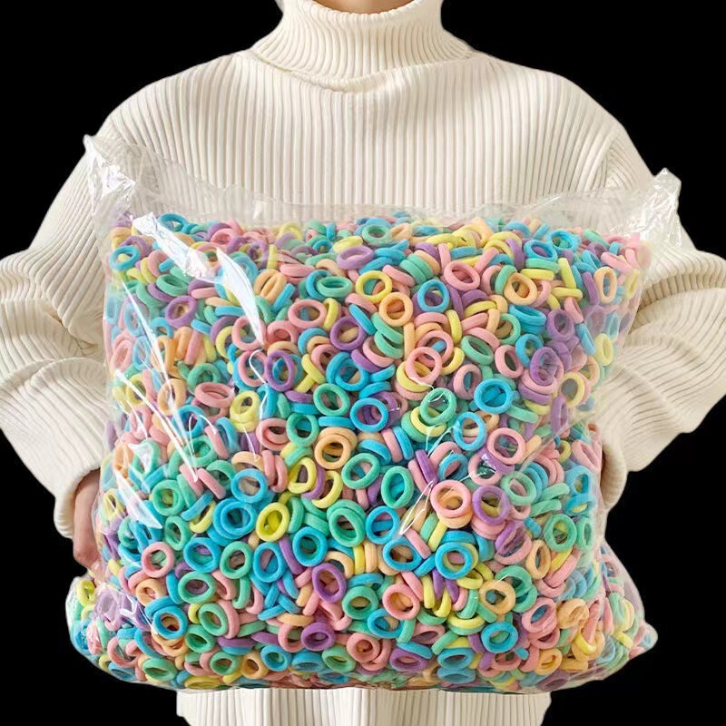 子供のゴムの頭飾りの赤ちゃんの髪輪は小さい皮筋のタオルの輪を刺して髪を傷つけません。|undefined