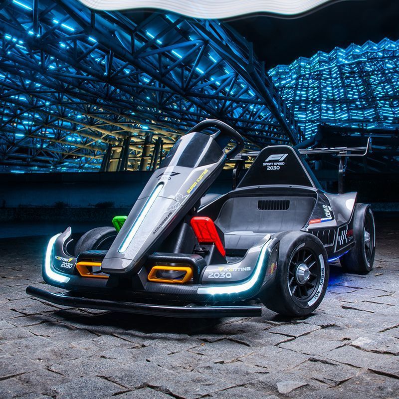 베이크드 그레이 [24V 대용량 배터리 + 무단변속기 + 헬멧보호대] - [4845 듀얼드라이브 모터 + 텔레스코픽 + 컬러라이트 + 블루투스 + 보증]