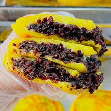 山东手工黏黏馍王家黏黏馍粘糕黏黏馍黄米面年糕粘粘馍馅饼馍馍新