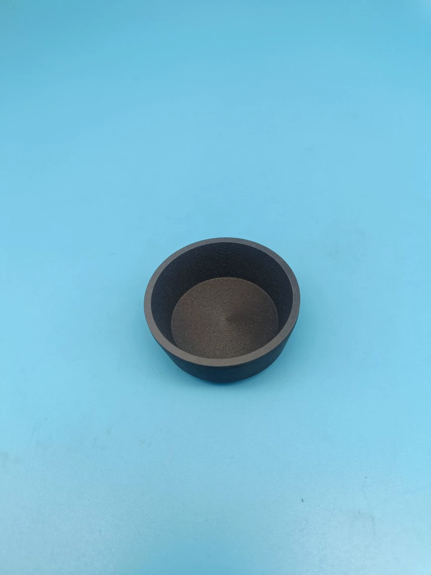 B15-0180-0 Графитовый тигель 40x17 мм Аксессуары для машин с глянцевым вакуумным покрытием Графитовая подкладка Толщина стенки тигля 2 мм