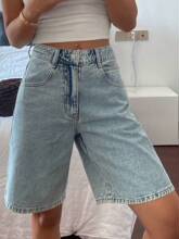 K 69344 Plus Size Denim Shorts ����ţ�ж̿�