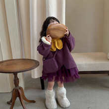 【Eer】配手工包包 秋季新品首发纯高订尼子立体蓬蓬连衣裙女中童