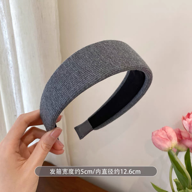 店主自留 ins博主同款宽边发箍女2025新款高颅顶头箍日常外戴发饰|undefined