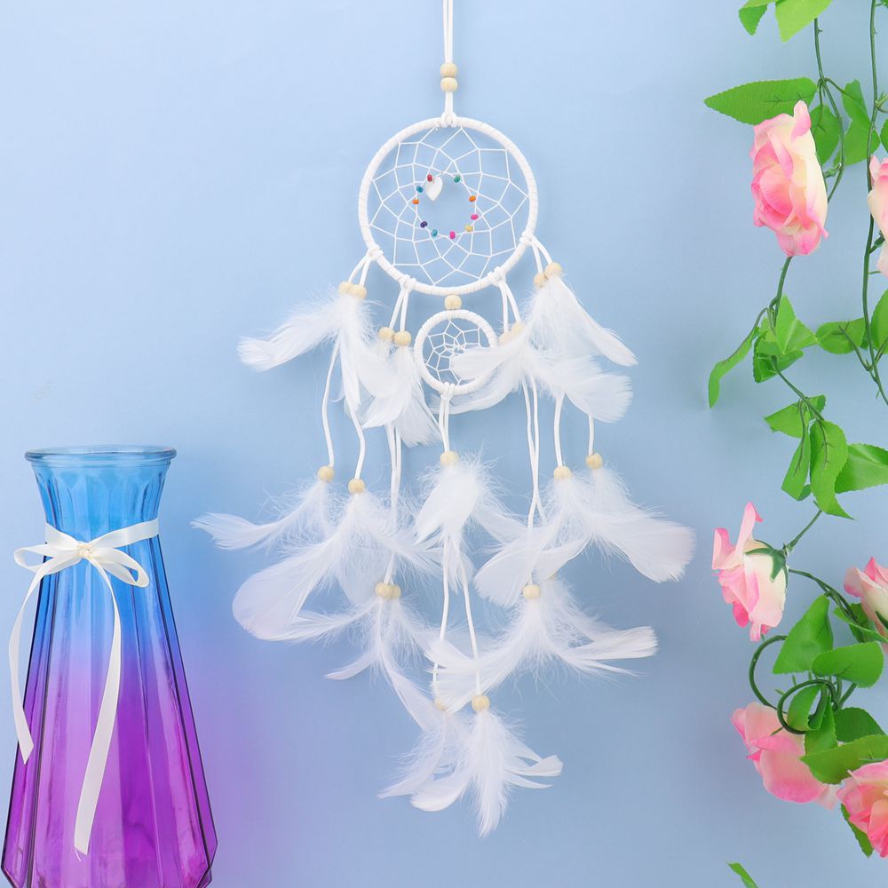 Adorable carillon attrape-rêves pour fille, cadeau d'anniversaire pour meilleure amie, cadeau de Saint-Valentin, Douyin D26_voghion.com
