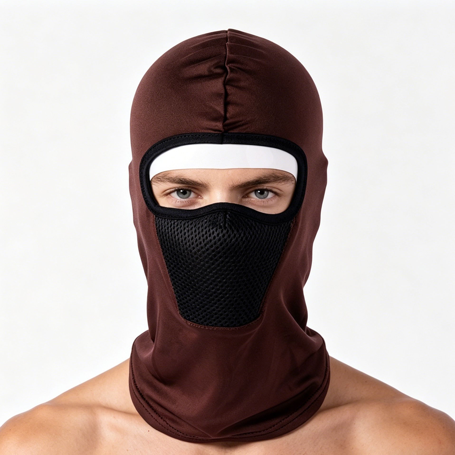 Máscara de ciclismo transpirable con protección UV