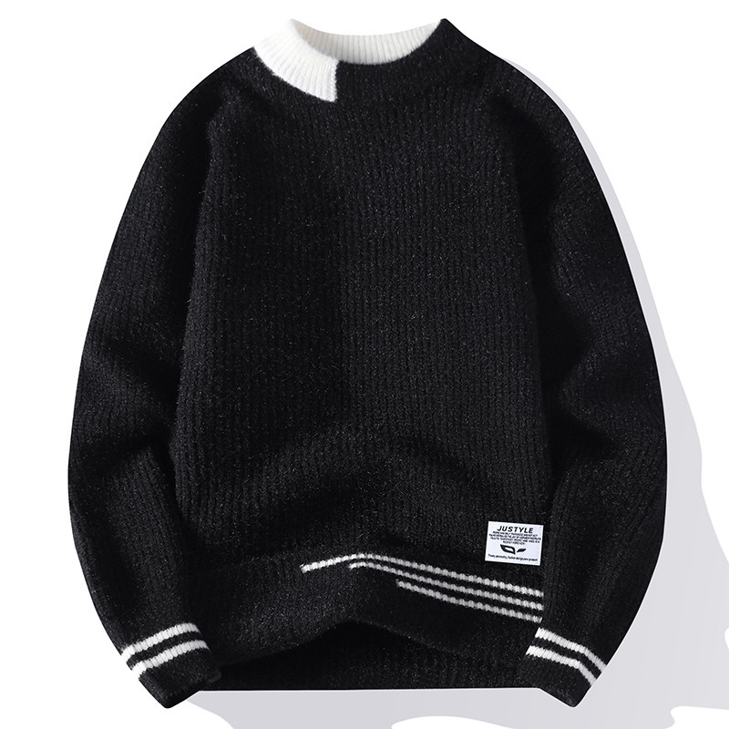 A generation of wholesale new cashmere sweater men's bottoming sweater-