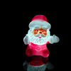 Cross -border LED Colorful Christmas Night Lantern Flash Santa Santa/Snowman Little Night Light Christmas Gift