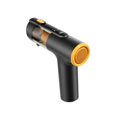 High-power wireless handheld car vacuum cleaner with strong suction and super powerful blowing and suction capabilities (Tozsoranlar) - chinese-black-without-hose