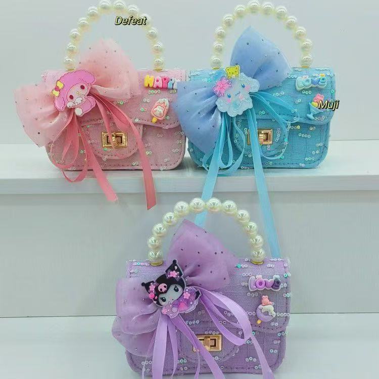 Nuevo bolso para niños niñas nuevo estilo princesa Elsa bolso de mano mochila helado de moda flash bolso lotes