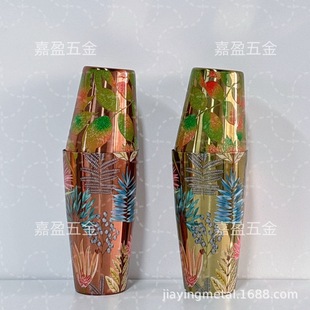 Factory in stock High End Boston Cocktail Shaker Silver Plated Wine Jug Cocktail Tools Stainless Steel Shirk Jug Bar
