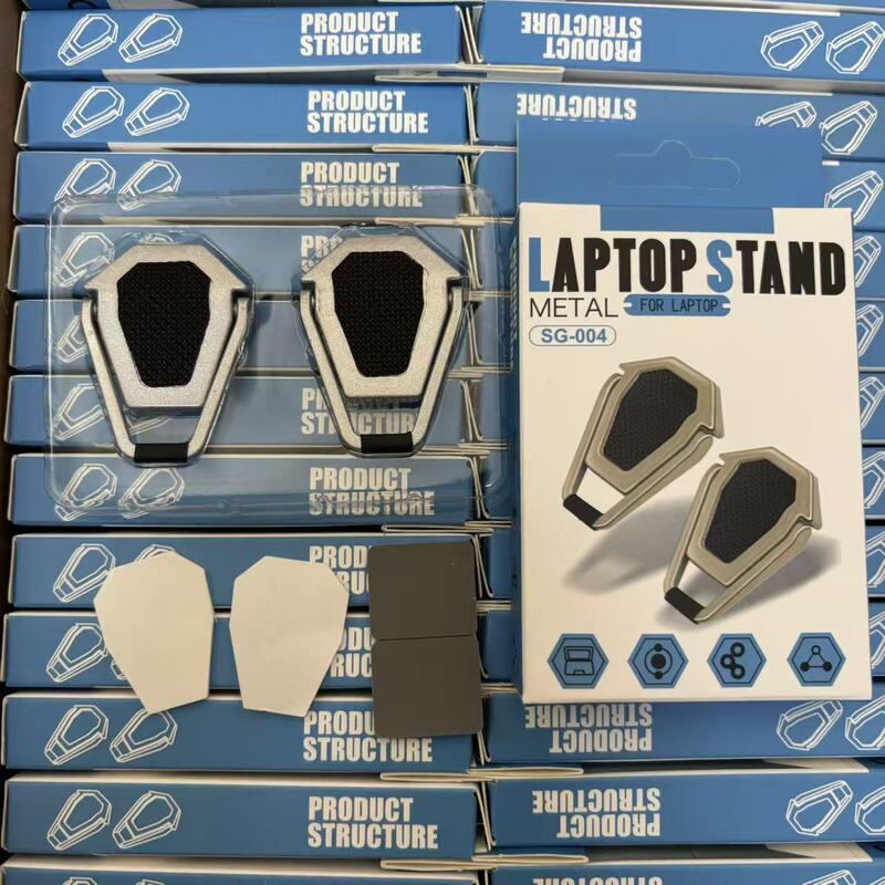Shield Invisible Computer Back-Stick Laptop Stand Zinc Alloy Mini Desktop Height-Adjustable Convenient Foldable Keyboard Shield Invisible Computer Back-Stick Laptop Stand Zinc Alloy Mini Desktop Height-Adjustable Convenient Foldable Keyboard