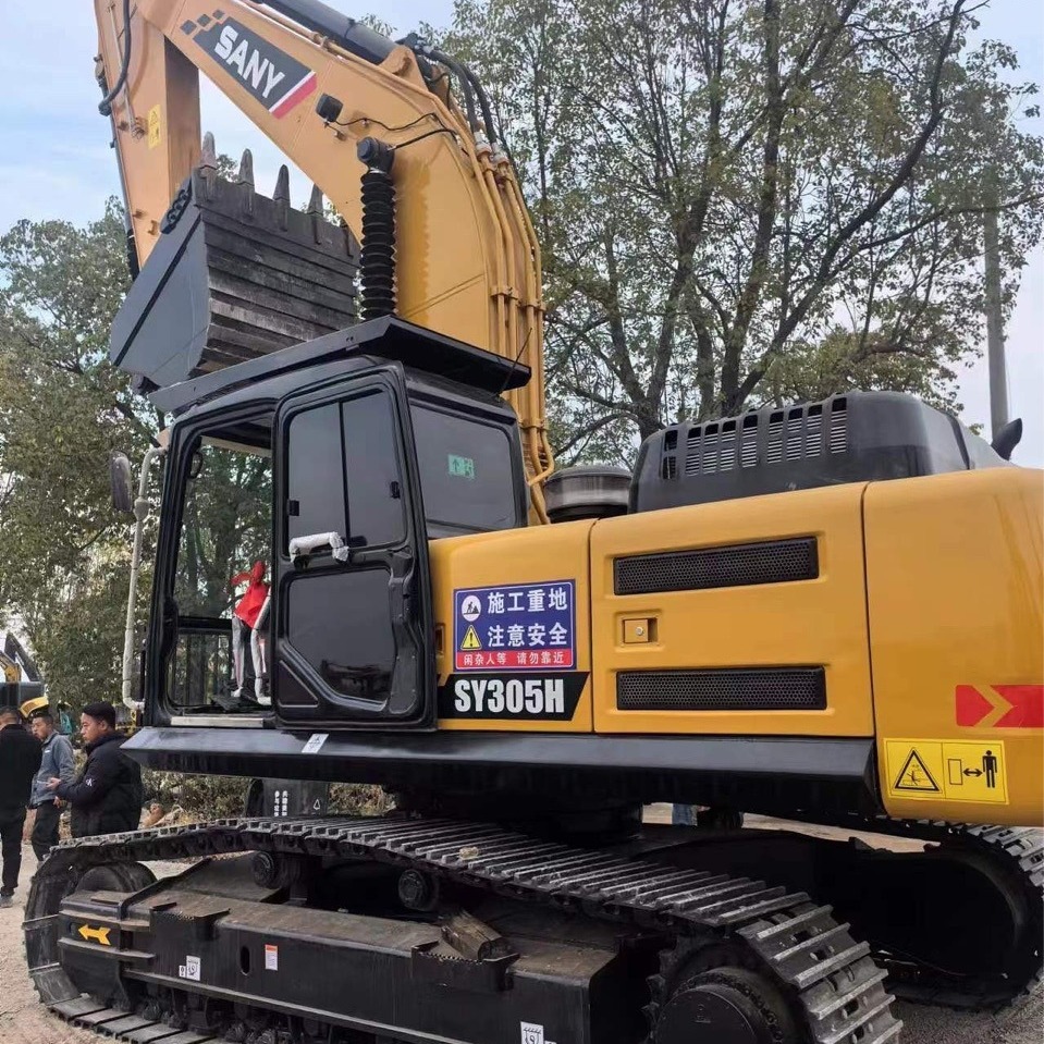 Puerto de declaración de aduanas Shanghai Tianjin Guangzhou de segunda mano Doushan 300 305 modern375 excavadora grande