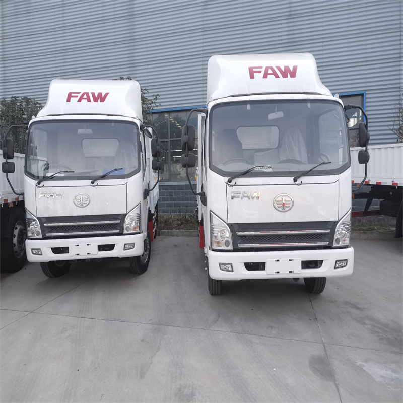 Right-Hand Drive Jiefang Truck Price Export Faw Cargo Truck 3 Ton Dump Truck Dump Truck Engineering Vehicle Muck Truck