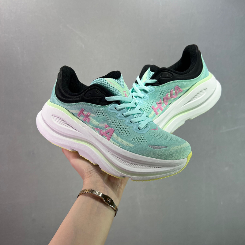 純正オリジナル Hoka ONE ONE ランニングシューズ 男女兼用 軽量 厚底 ジョギングシューズ Bondi9 ボンダイ アーバン トレンド ランニングシューズ|undefined