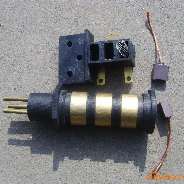 供应40*2导电环35*4碳刷架碳刷体电刷连接线+32*3*75