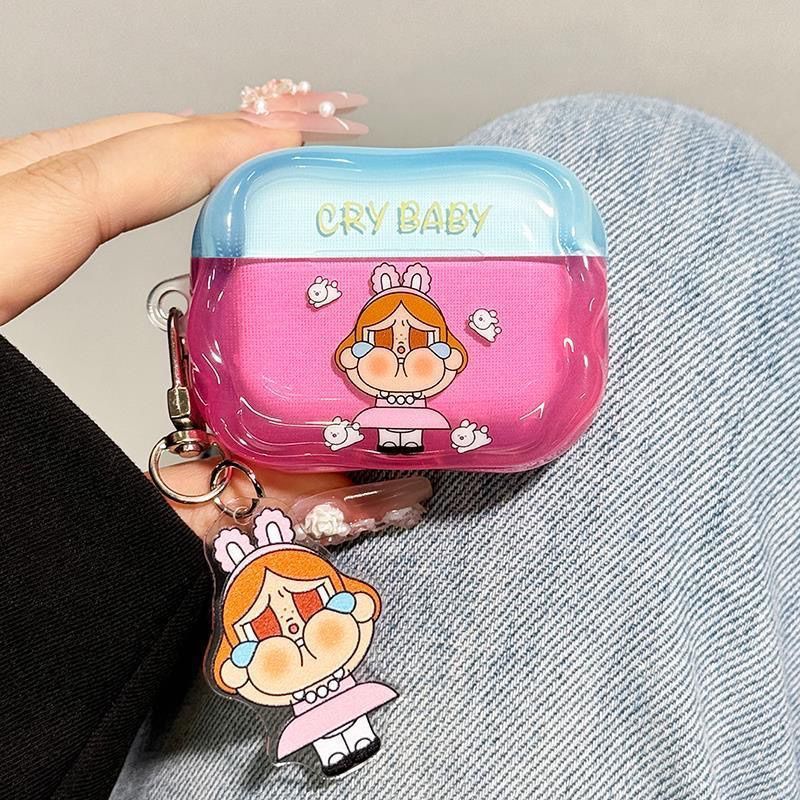 Ballet Cry Baby para AirPods 4 / 5 generación de auriculares AirPodPro2 generación de 3 generación de estuche Bluetooth