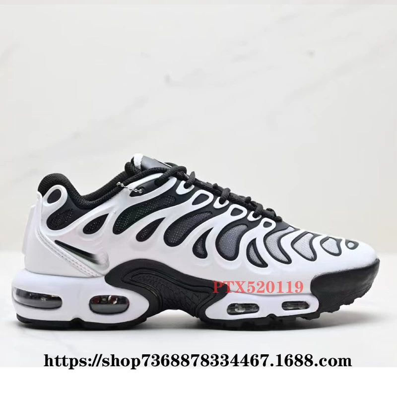 Putian Company -level Air Max Plus Drift 2024 air cushion air -breathable running shoes men and women casual shoes gray orange