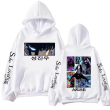 2026 Solo Seveling Hot Anime Hoodie Harajuku Hip Hop Pullove