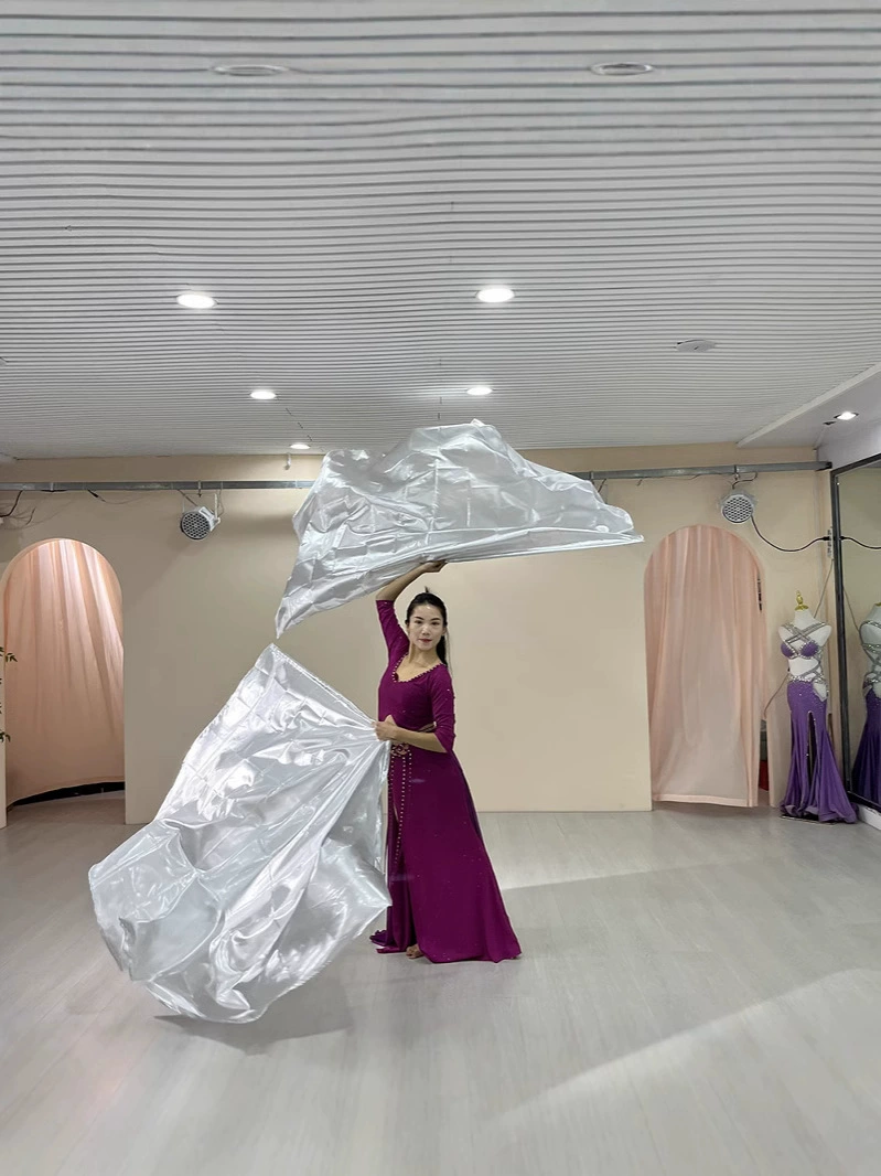 Новый поздравительный флаг Stage костюм выступления Религиозная служба 190×140 многоцветный с телескопической палкой