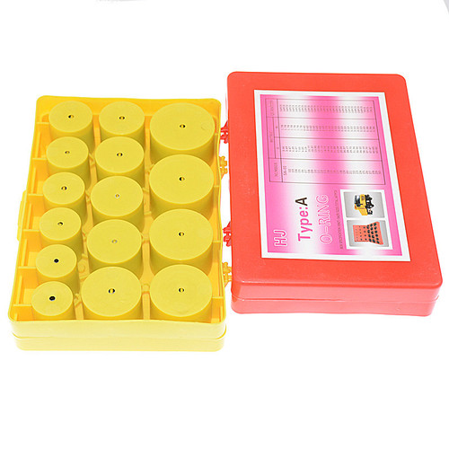 Automotive air conditioning sealing rubber ring O-ring O-type high temperature and high pressure resistance large box fluorine rubber gasket repair box auto repair