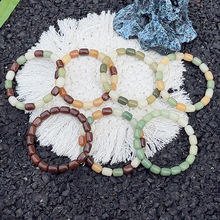 批发小年糕菩提手串男女学生版盘玩绕指柔菩提根佛珠文玩手链