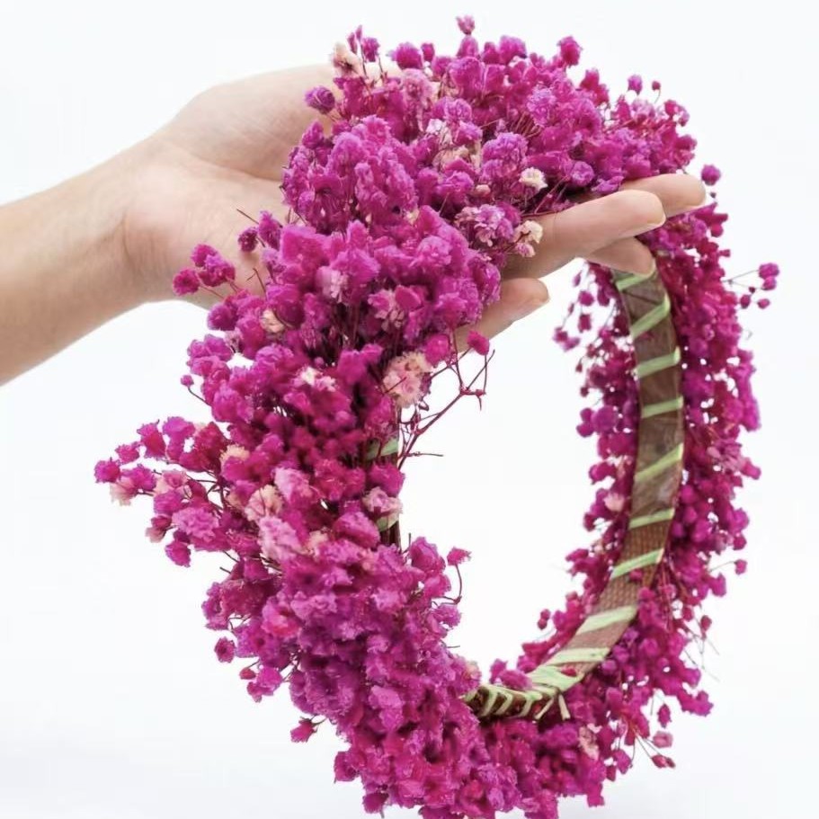 Guirlanda flor seca flor inmortal paquete de material de flor Amazon Hot DIY hecha a mano fabricantes de Yunnan al por mayor