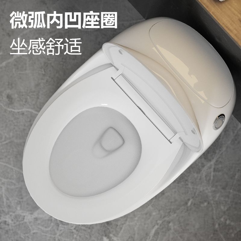 asiento de inodoro tipo huevo tipo sifón doméstico bombeo de gran impulso tipo hogar pequeño ahorro de agua anti-splash inodoro asiento