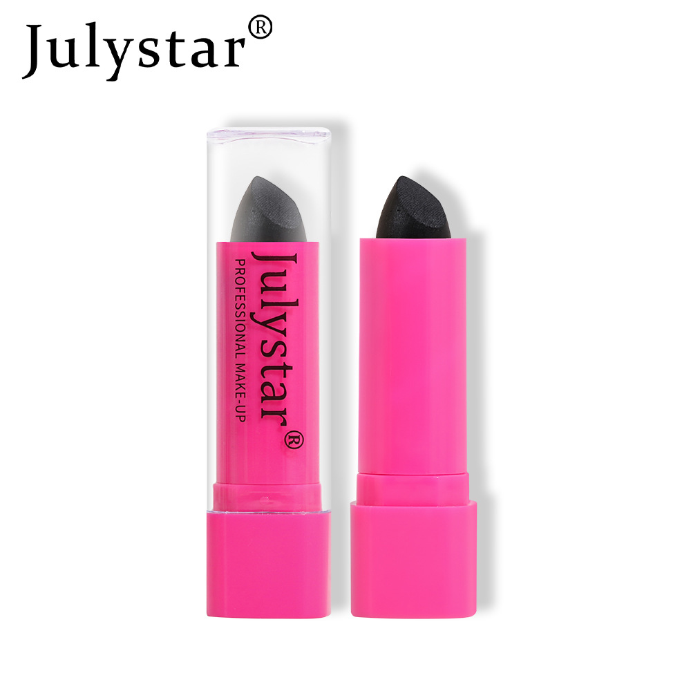 Makeup Halloween Colorless Non stick Cup Black Monochrome Natural and Long lasting Matte Lipstick_voghion.com