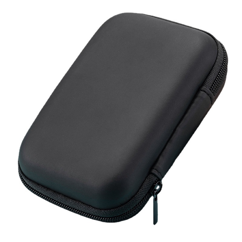 Fabricante en stock Eva bolsa de almacenamiento caja de almacenamiento de auriculares cable de datos bolsa de auriculares