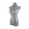 Inflatable mannequin head, props PVC, foldable handheld pleated skirt full body, clothing