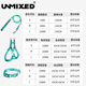 UNMIXED Contrast Color Dog Leash Chest Strap Collar Dog Leash Large and Small Dog Teddy Golden Retriever Dog Walking Leash