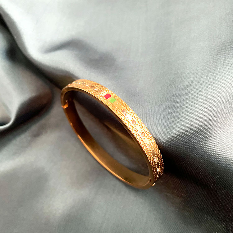 Retro Simple Light Luxury Bracelet Titanium Steel Ins Trend_voghion.com