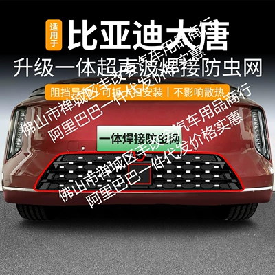 Suitable for Byd Datang Integrated Welded Car Insect-Proof Net Front Grille Special Modified Decorative Strip Accessories