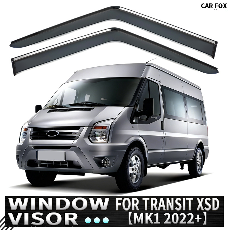 Suitable for Overseas Ford Transit Window Visors and Wind Deflectors