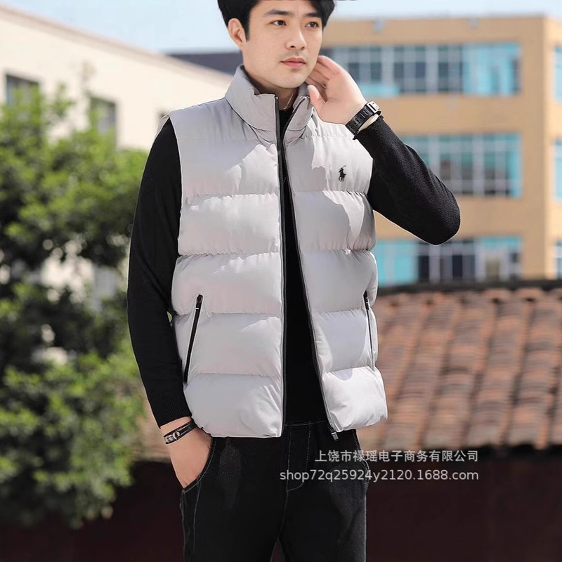 Men's Lightweight down Cotton Vest Men's 2025 New Autumn and Winter Windproof and Waterproof Hooded Large Size Special Price Men's Lightweight down Cotton Vest Men's 2025 New Autumn and Winter Windproof and Waterproof Hooded Large Size Special Price