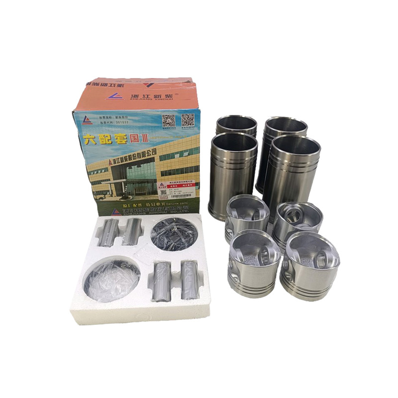 叉车配件 新柴发动机 缸套组件 六配套 国三4D27发动机