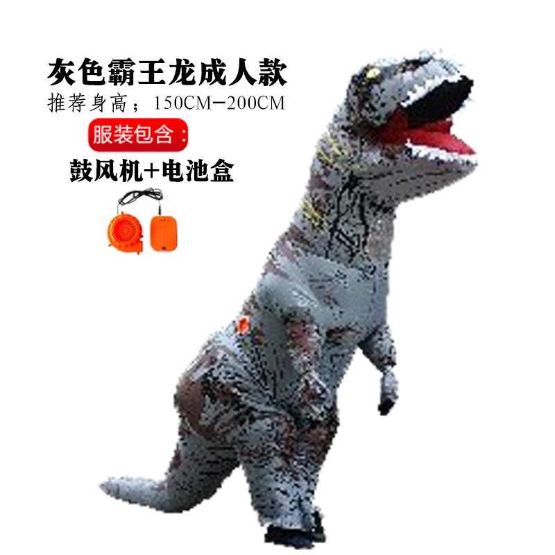 Diversión de dibujos animados Rana Muñeca Disfraz Extraña Dinosaurio Caminando Muñeca Animal Propósito Disfraz Humanoides Ropa Inflatable