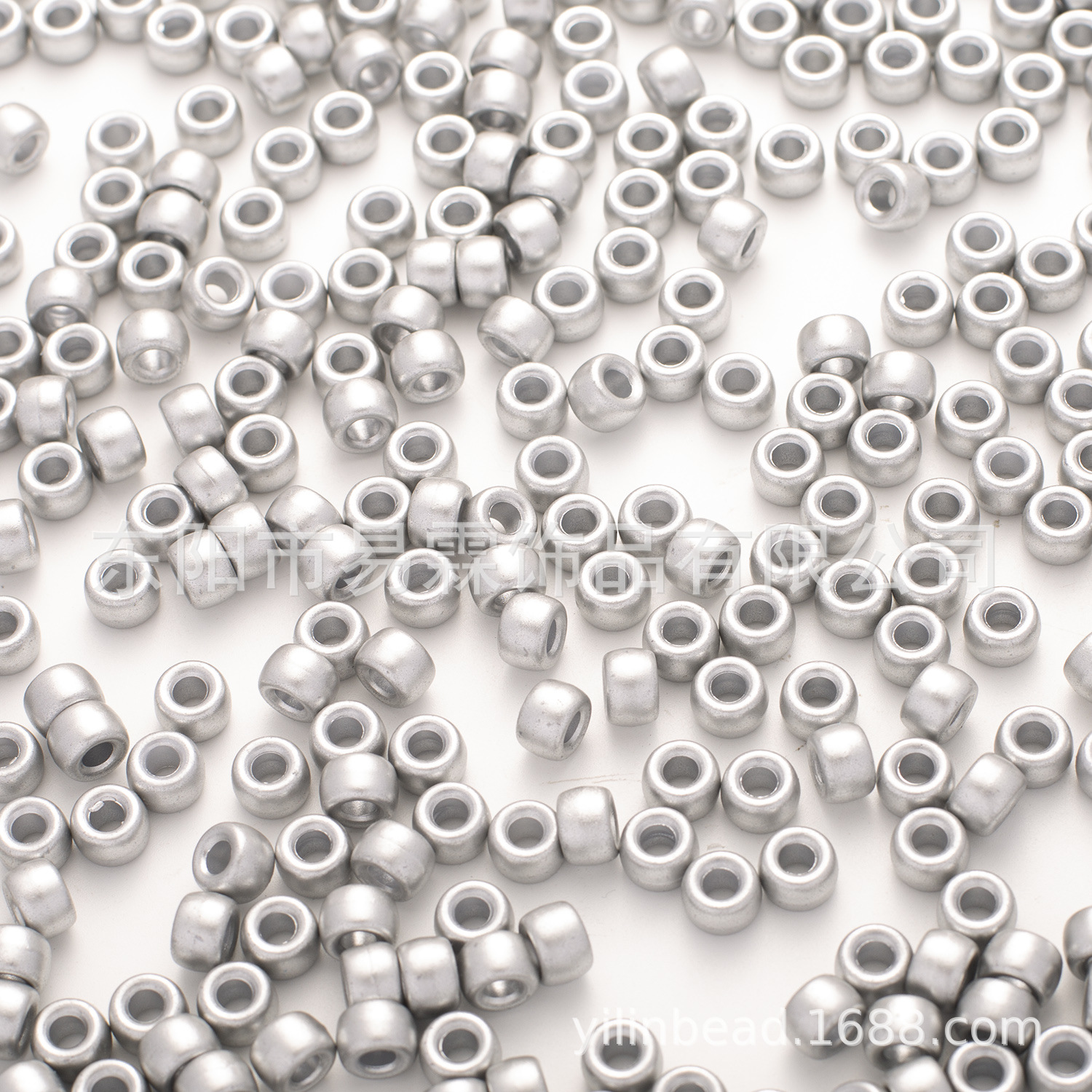 Material de bricolaje transfronterizo cuentas de barril cuentas sueltas cuentas de pony cuentas hechas a mano de agujeros grandes 6*9MM accesorios de joyería de color al por mayor