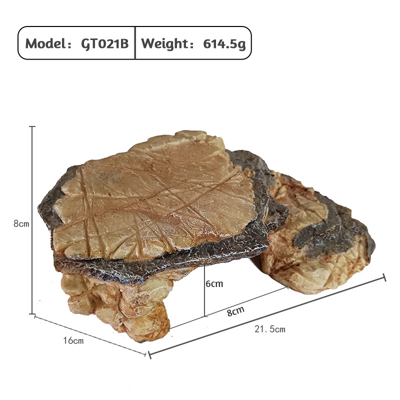 Plataforma de secado de tortugas, plataforma de escalada, plataforma de escalada, tanque de tortuga, paisaje, plataforma de piedra en la parte posterior del sol, alto nivel de agua, refugio de la casa de la cueva, plataforma flotante de la isla flotante