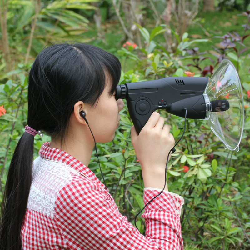 8-кратная конструкция призмы на крыше, телескоп для наблюдения за птицами, мощный прибор для наблюдения за птицами высокой четкости, уличное устройство для прослушивания птиц высокой четкости