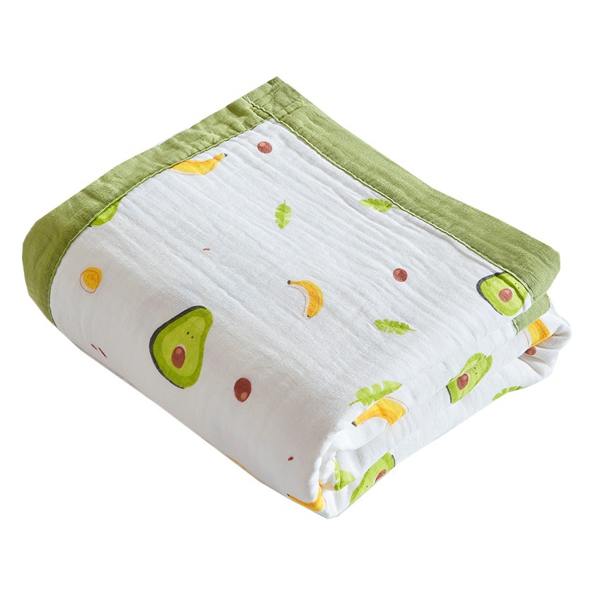 Baby Gauze Bath Towel Newborn Pure Cotton Super Soft Absorbent Large Towel Baby Bath Towel Baby Newborn Children Cartoon