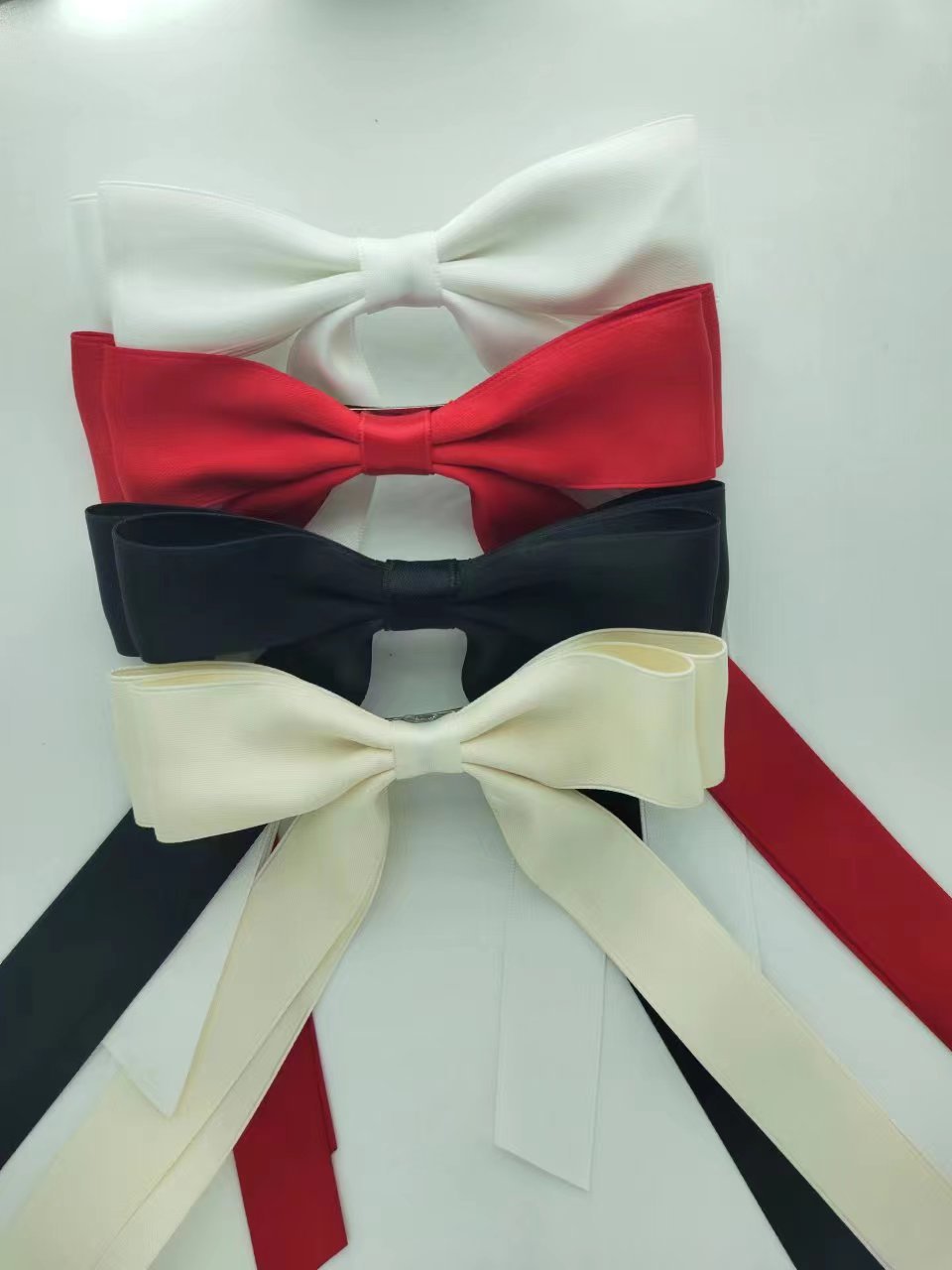 1 Piece Quantity Holiday, Daily Occasion Sweet Simple Style Women's Bow Knot Satin Handmade Hair Clip