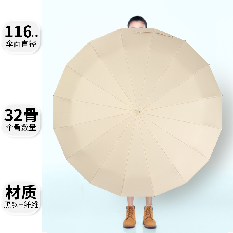 Automatic umbrella solar-powered