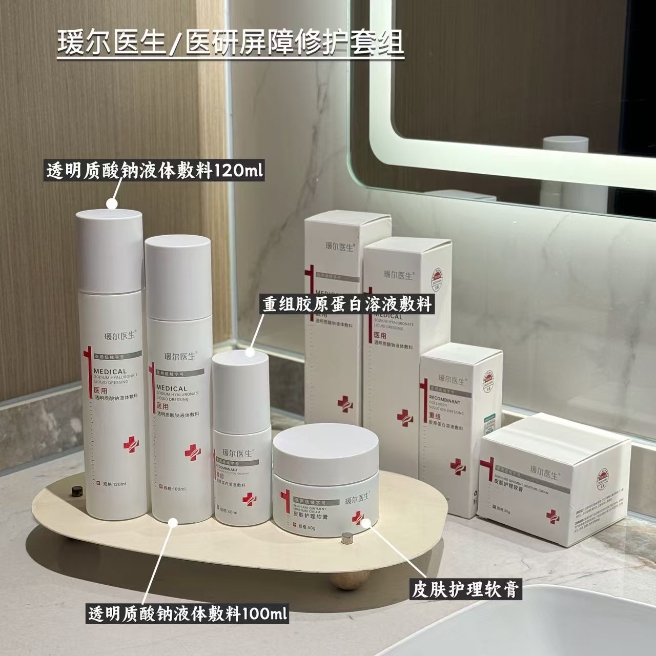 Medical Class II Medical Device Registration: Beauty Salon Toner, Lotion, Face Cream, Essence Spray, Facial Cleanser, Repair Kit, Skincare Products