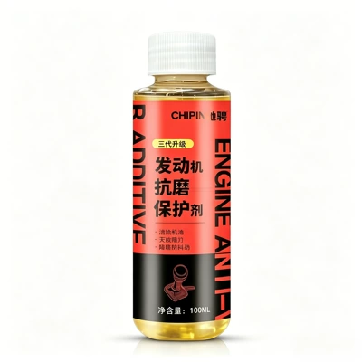 Anti-Wear Protective Agent for Car Engines, Strong Repair Agent for Burning Oil, Reduces Blue Smoke and Noise, Additive Oil Essence (Oil additive) - red-bottle-anti-wear-agent-100ml