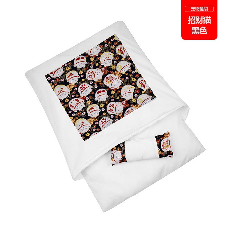 Gato de la suerte (negro) envasado al vacío