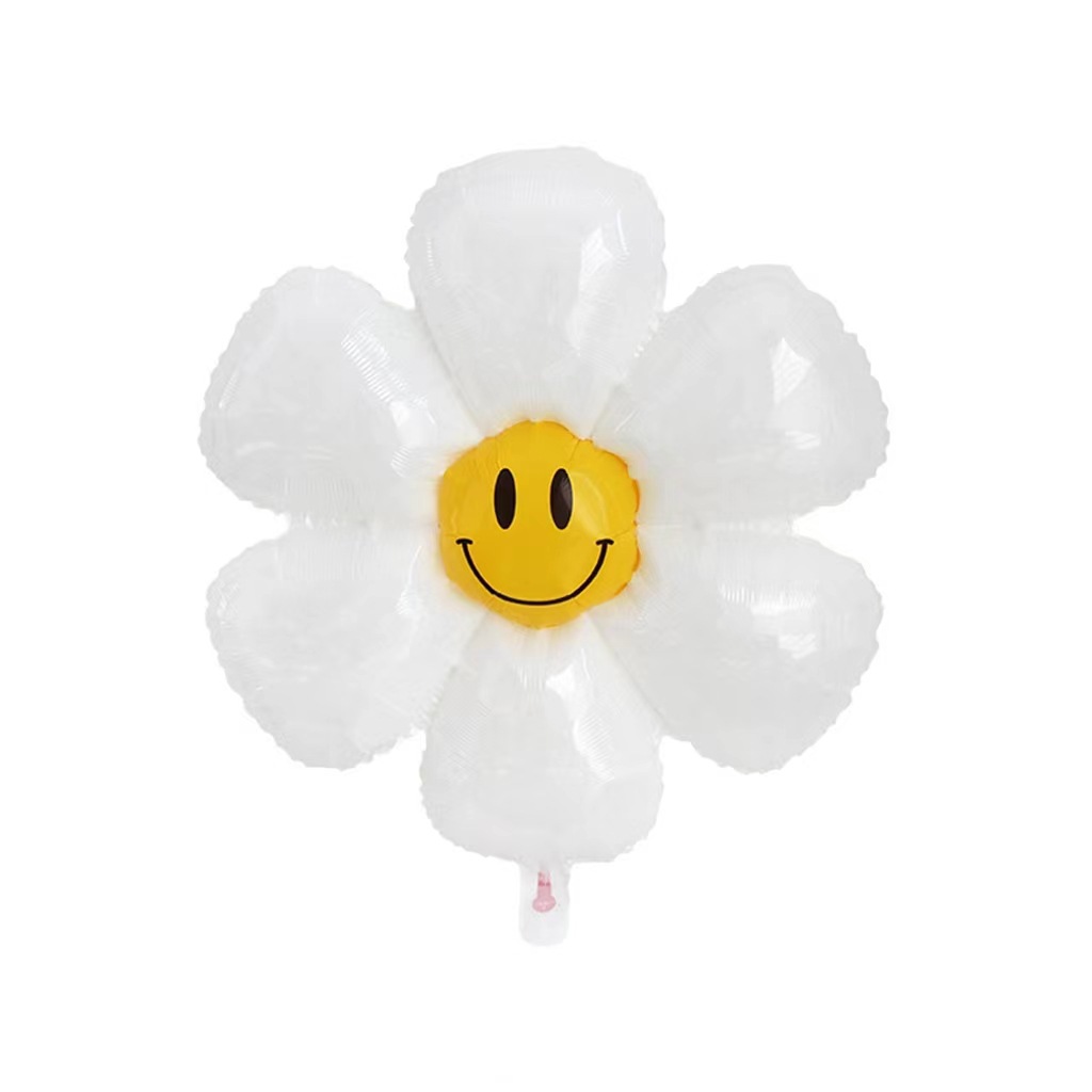 화이트 스마일리 데이지 미디엄 71*71cm