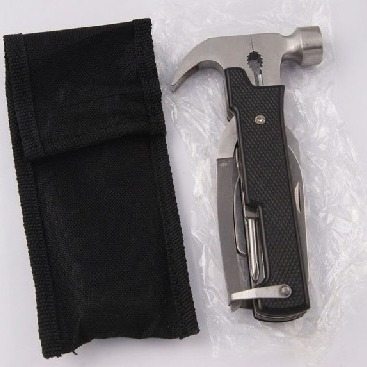 批发不锈钢迷你多功能锤子 小号七孔锤子